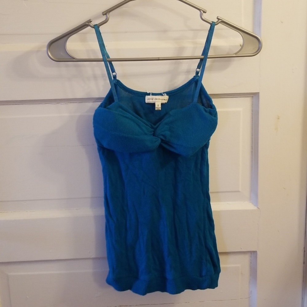 Blue tank top